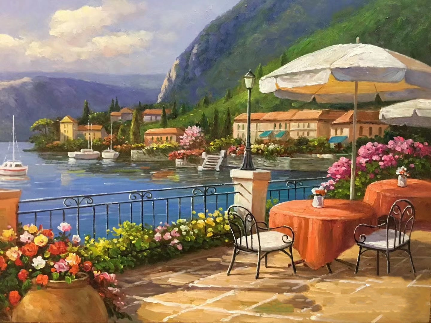 Seaside Restaurant | Diamond Painting