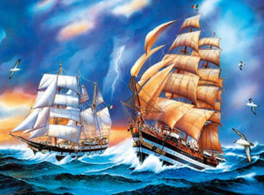 Sail Boat | Diamond Painting