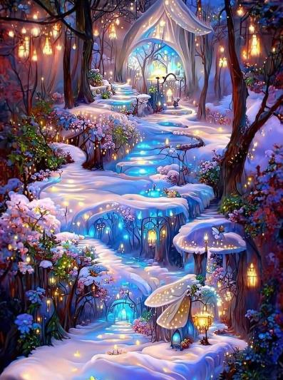 Magical Forest | Diamond Painting