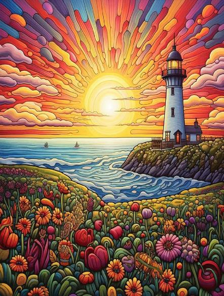 Lighthouse | Diamond Painting