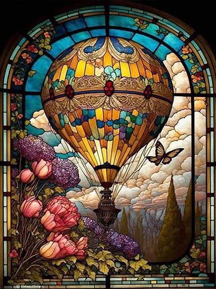 Hot Air Balloon | Diamond Painting