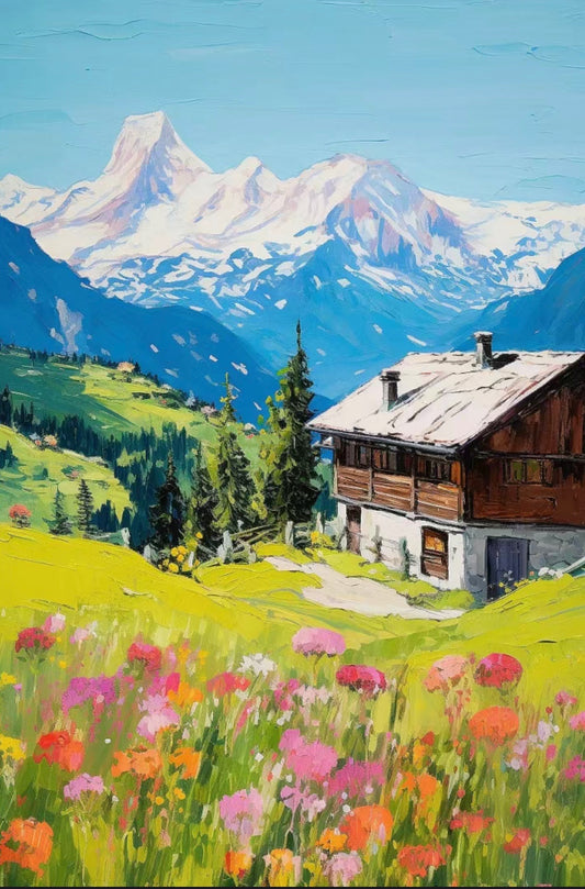 Live In The Mountains | Diamond Painting