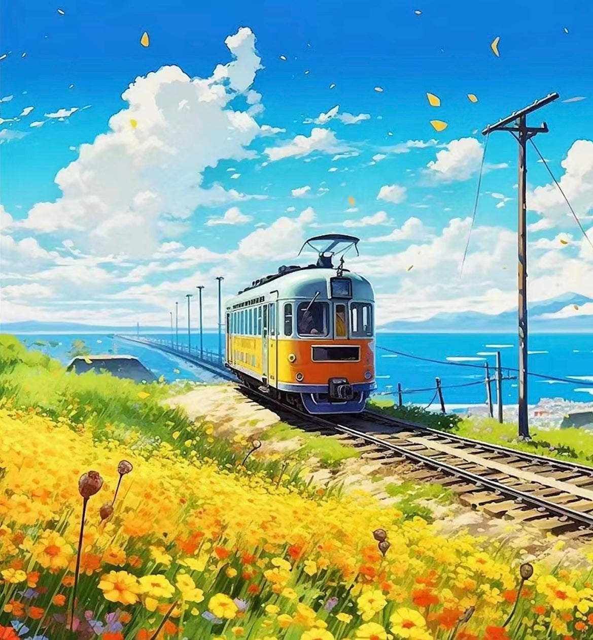 Train | Diamond Painting