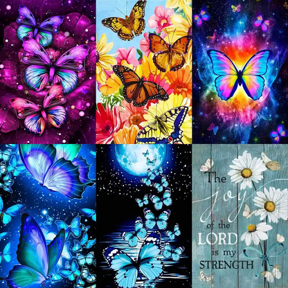 Charming Monarch Butterfly | Diamond Painting