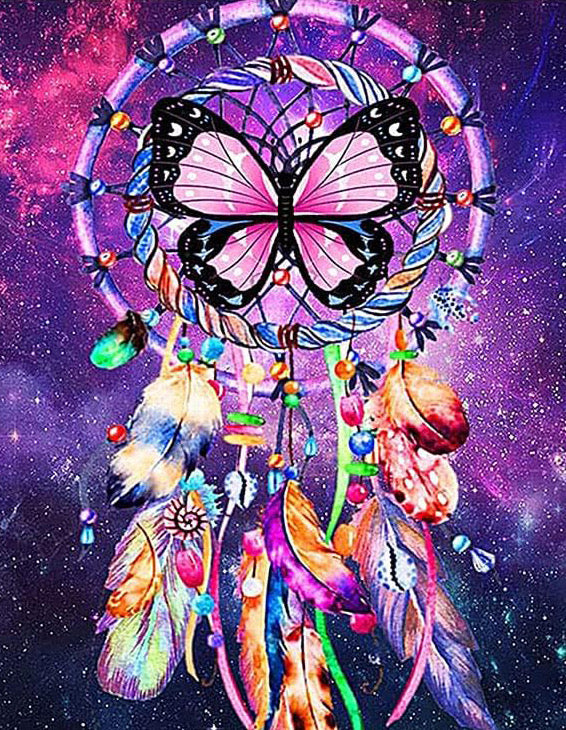 Charming Butterfly | Diamond Painting