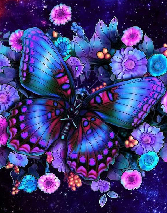 Charming Butterfly | Diamond Painting