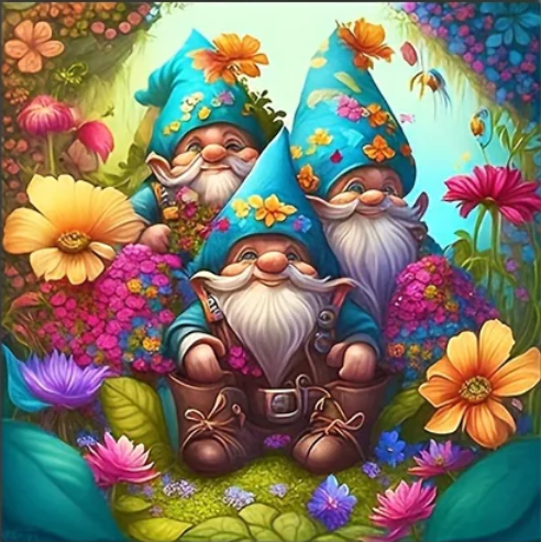 Gnome Christmas | Diamond Painting