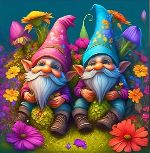 Gnome Christmas | Diamond Painting