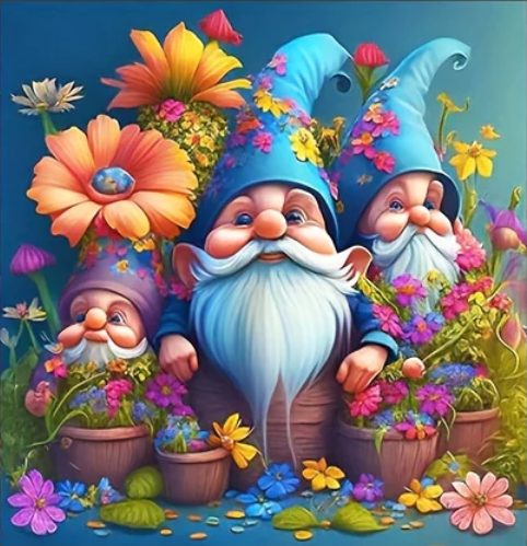 Gnome Christmas | Diamond Painting