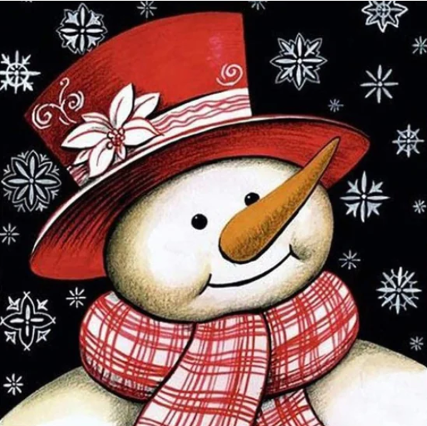 Snowman Christmas | Diamond Painting