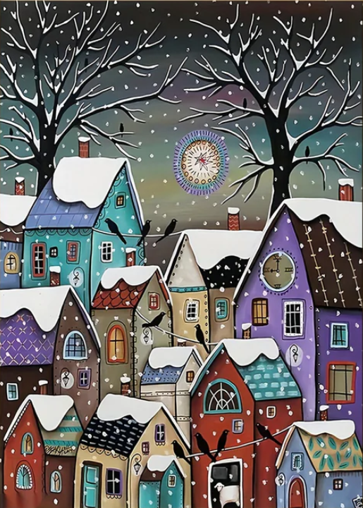 Christmas House | Diamond Painting