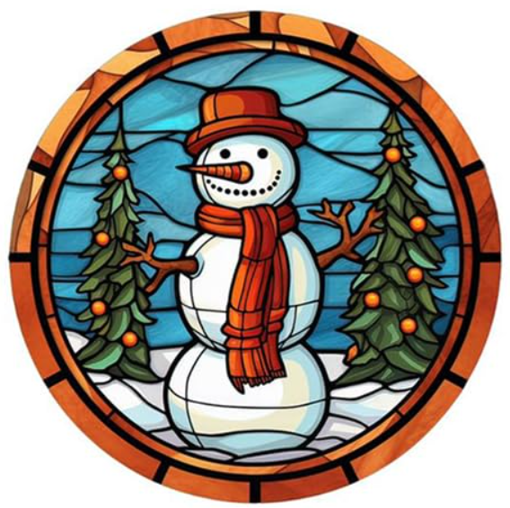 Snowman Christmas | Diamond Painting