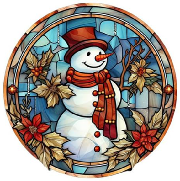 Snowman Christmas | Diamond Painting