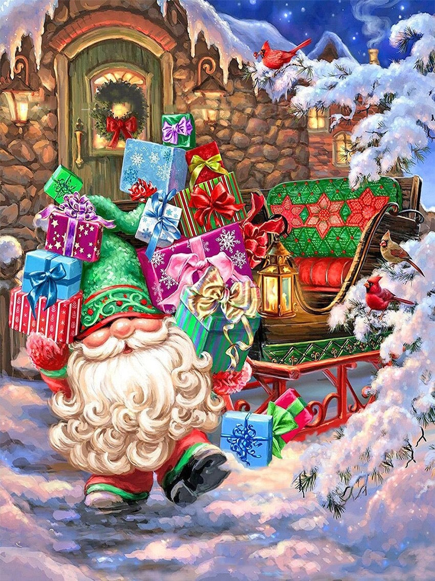 Gnome Christmas | Diamond Painting