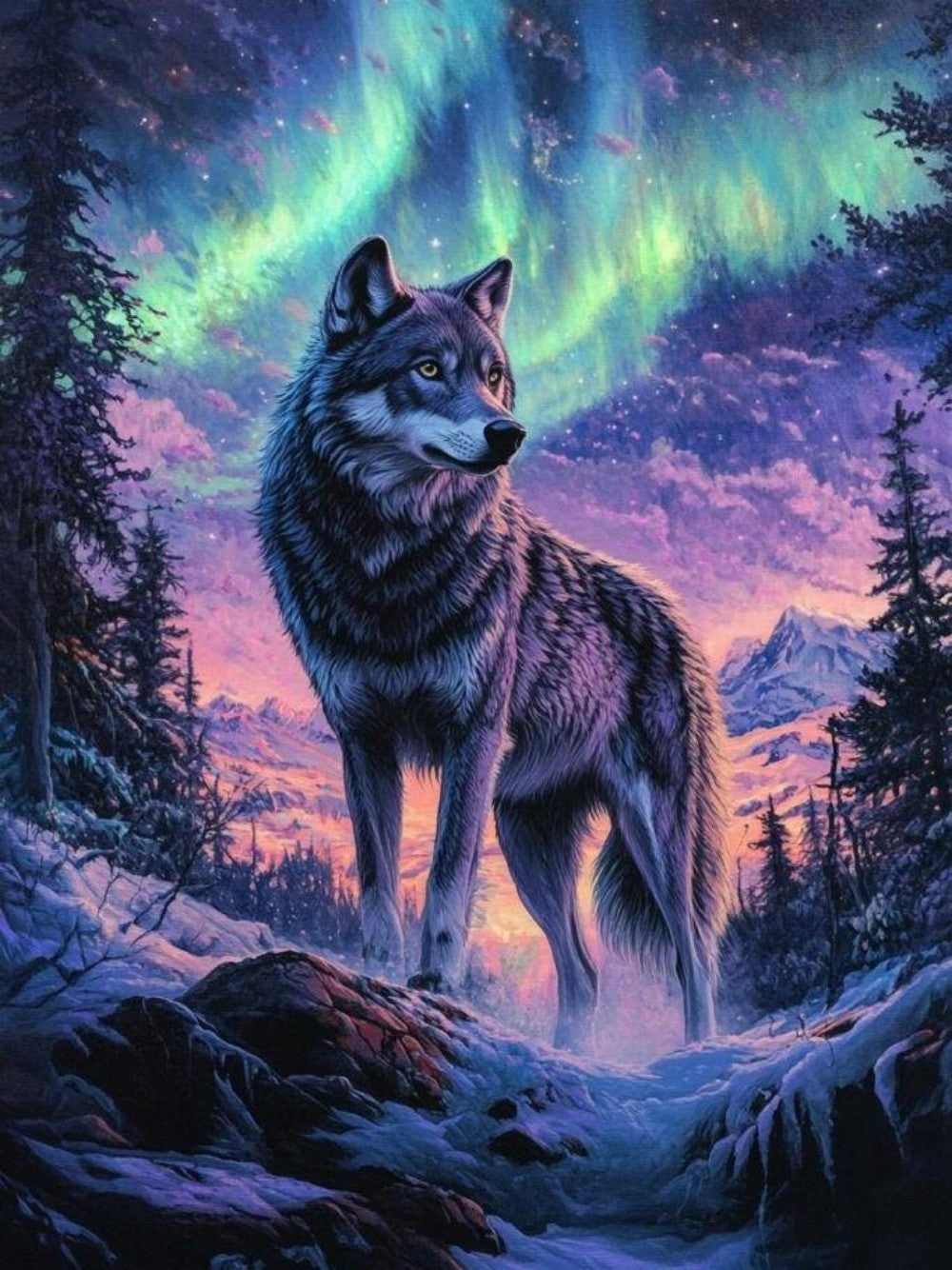 Wolf | Diamond Painting