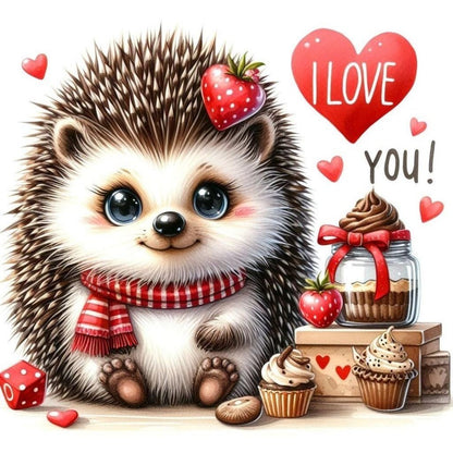 Hedgehog | Diamond Painting