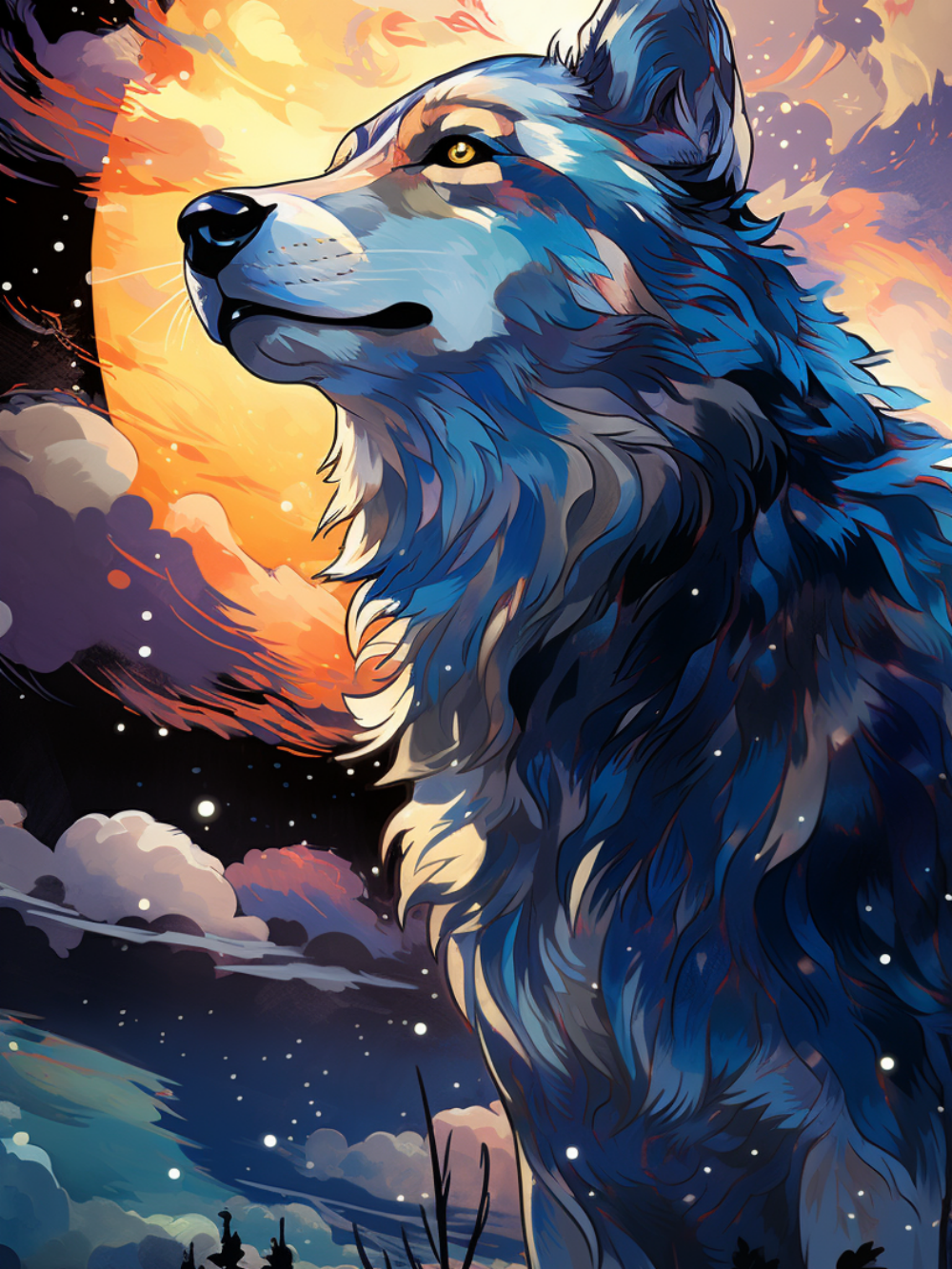 Wolf | Diamond Painting
