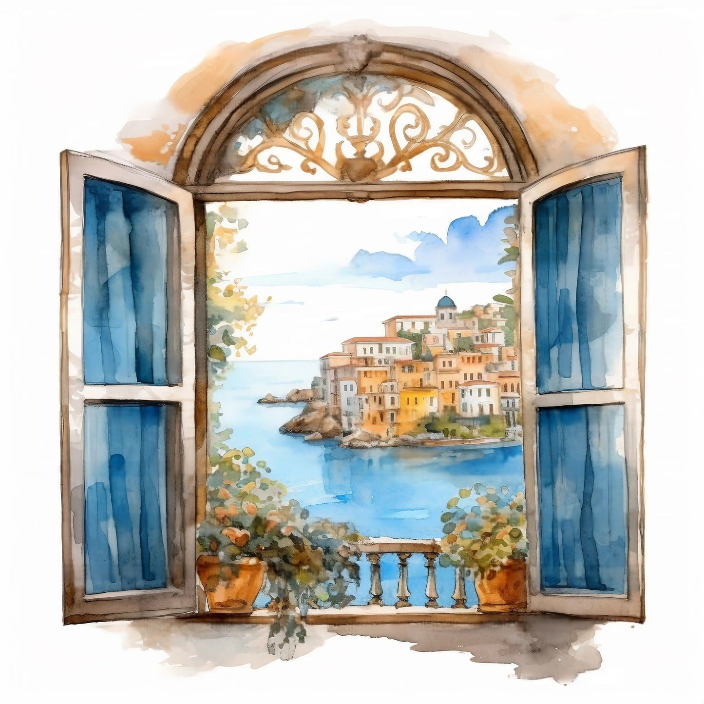 Window Landscape | Diamond Painting