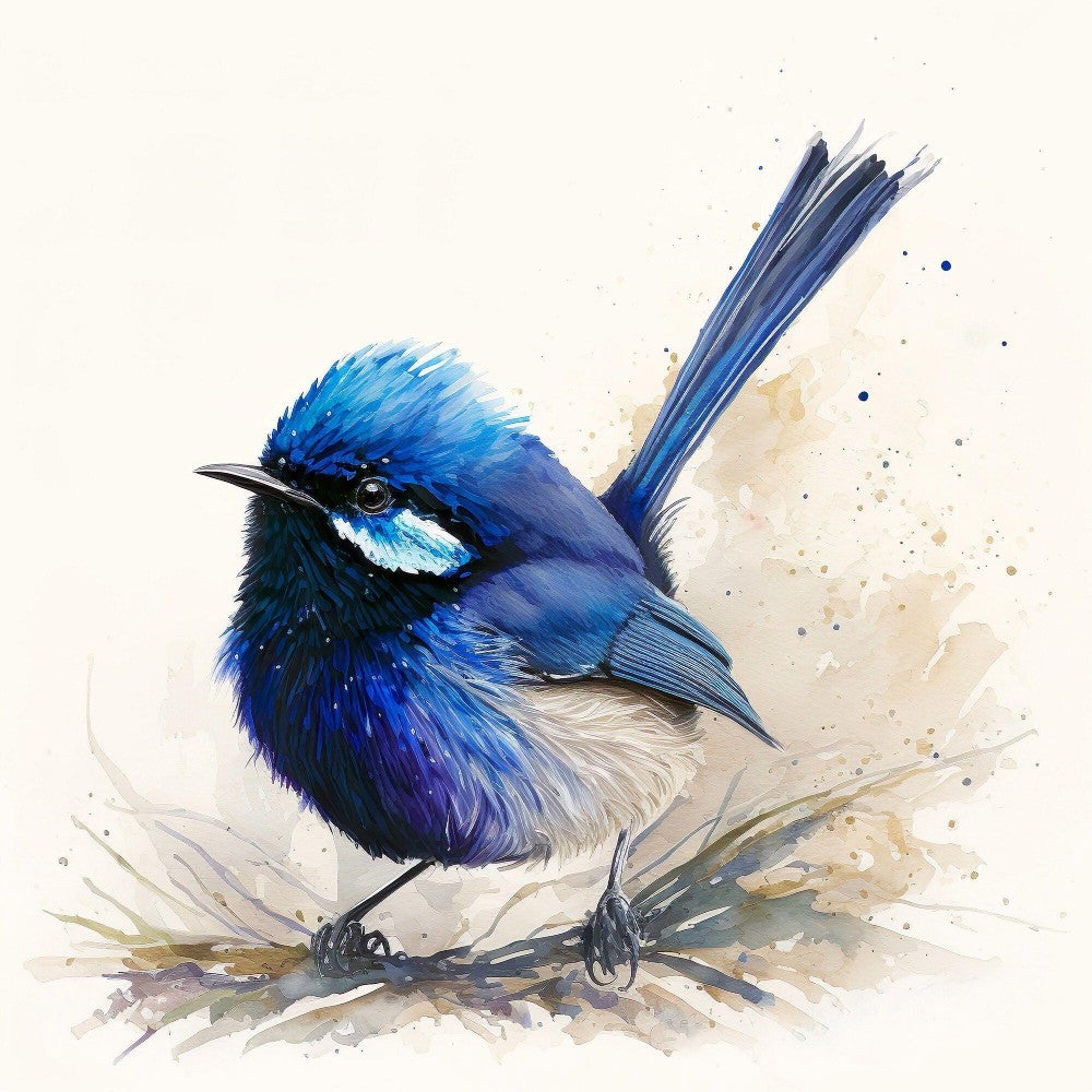 Blue Wren | Diamond Painting