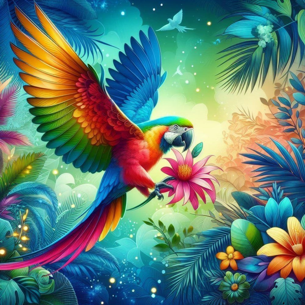 Macaw | Diamond Painting