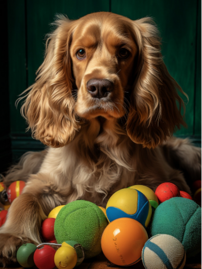 Cocker Spaniel Dog | Diamond Painting
