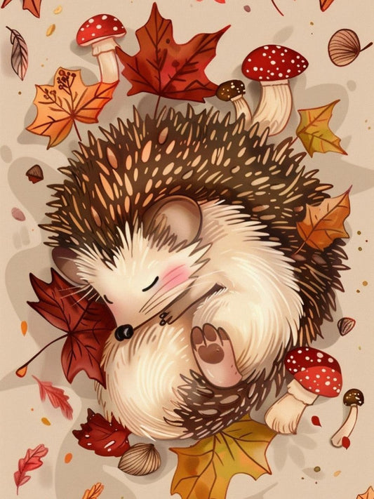 Hedgehog | Diamond Painting