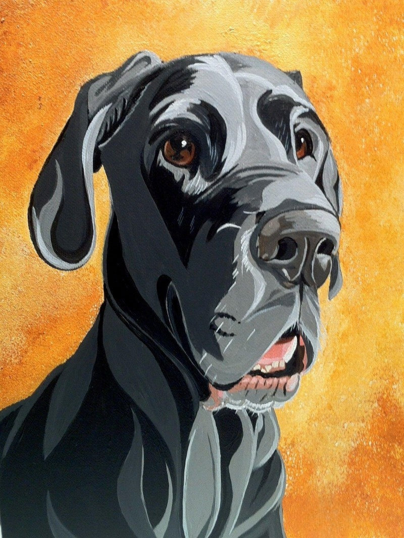 Dog Great Dane | Diamond Painting