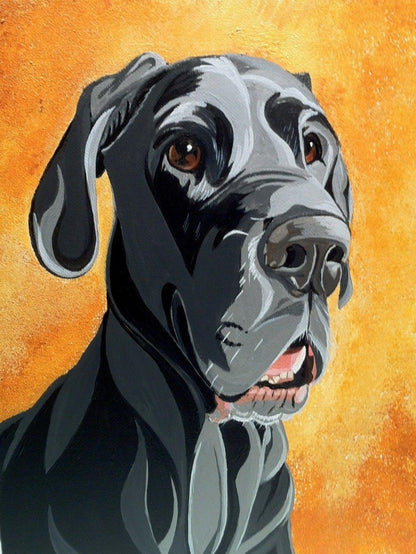 Dog Great Dane | Diamond Painting