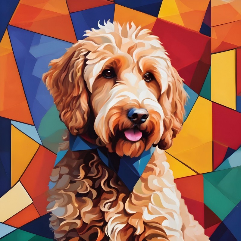 Labradoodle Dog | Diamond Painting