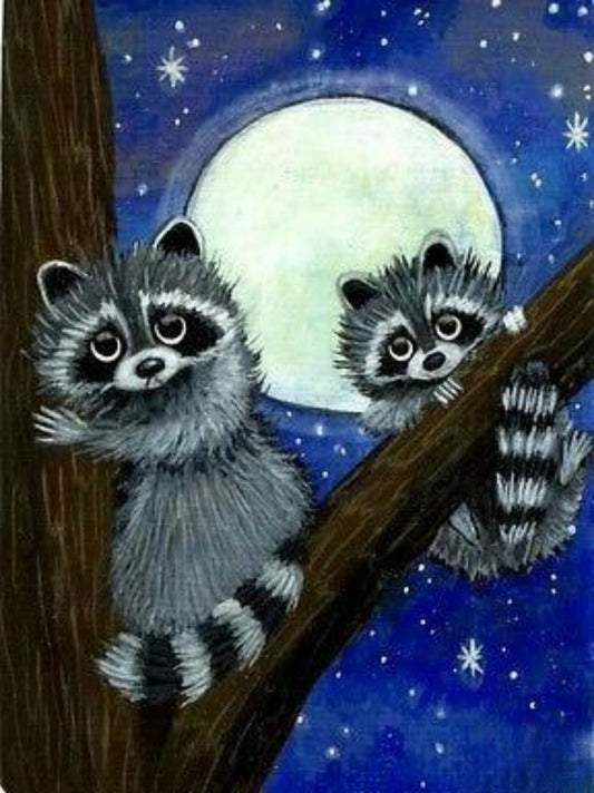 Raccoon | Diamond Painting