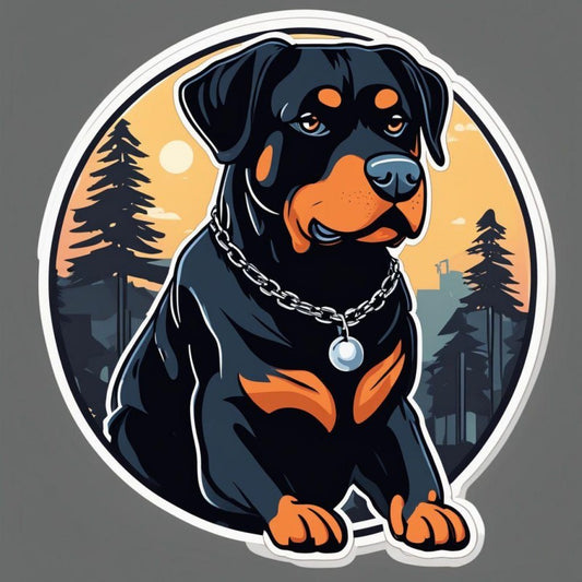 Rottweiler Dog | Diamond Painting