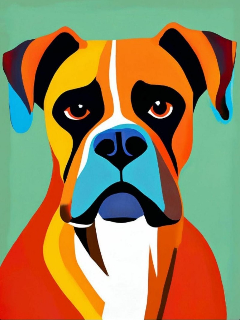 Boxer Dog | Diamond Painting