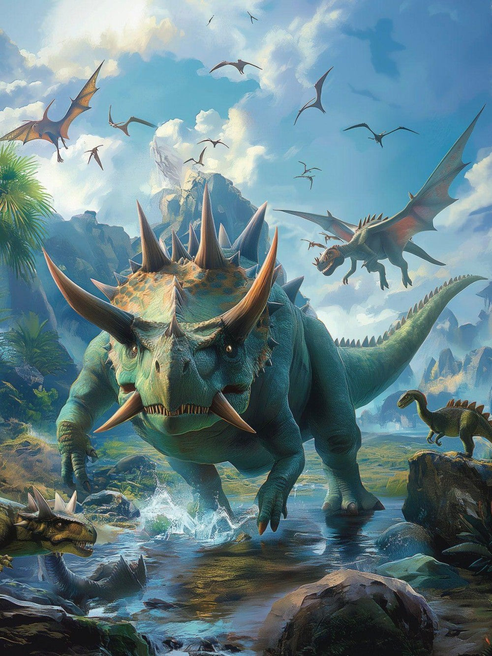 Dinosaur | Diamond Painting