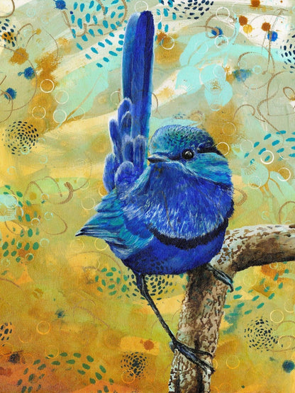 Blue Wren | Diamond Painting
