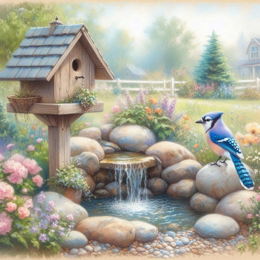 Bird House | Diamond Painting