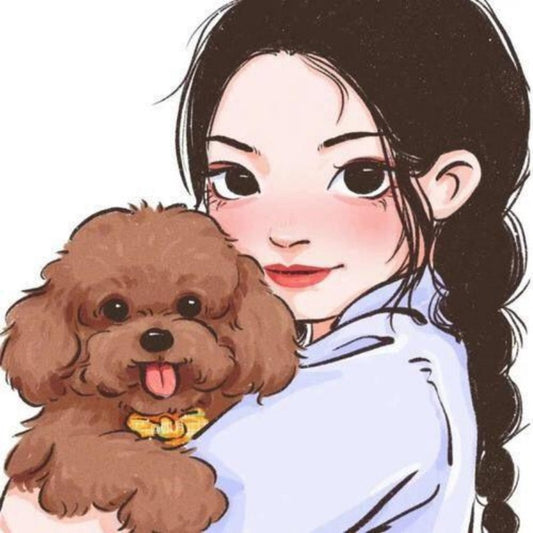 Poodle Dog | Diamond Painting