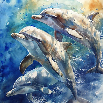 Dolphin | Diamond Painting