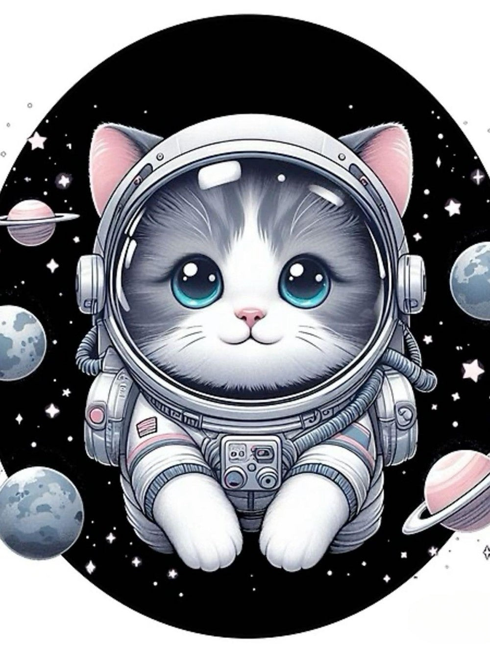 Cats in Space | Diamond Painting