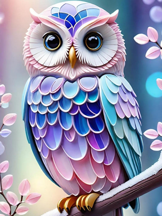 Colorful Owl | Diamond Painting