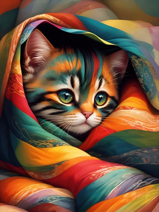 Tabby Cat | Diamond Painting