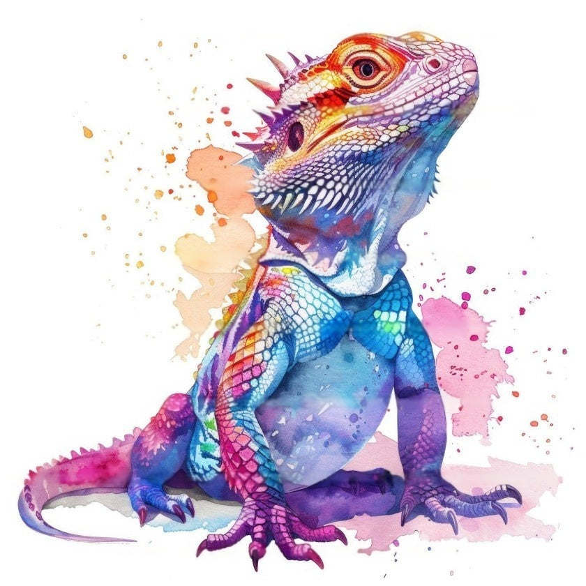 Bearded Dragon | Diamond Painting