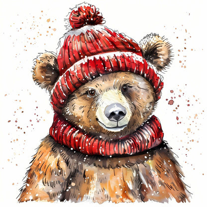 Brown Bear | Diamond Painting