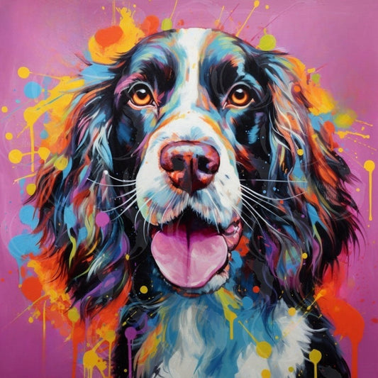 English Springer Spaniel Dog | Diamond Painting