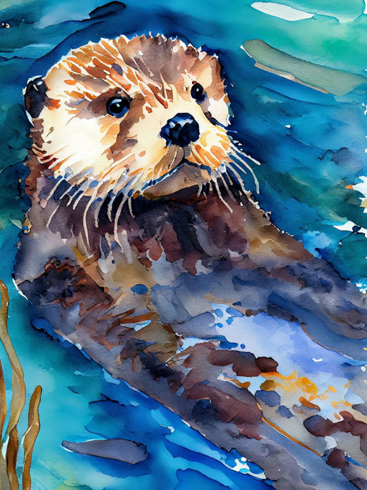 Sea Otter | Diamond Painting