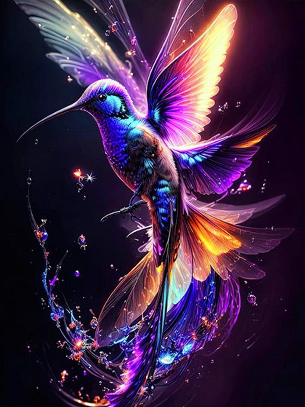 Hummingbird | Diamond Painting