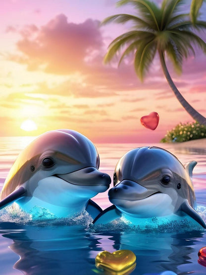 Dolphin | Diamond Painting