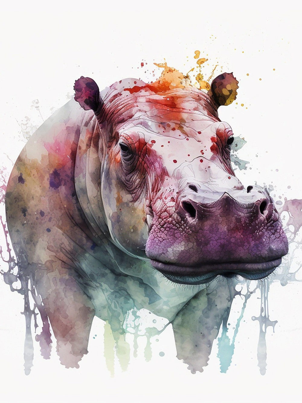 Hippo | Diamond Painting