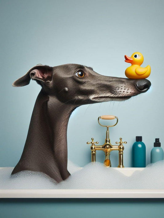 Whippet Dog | Diamond Painting