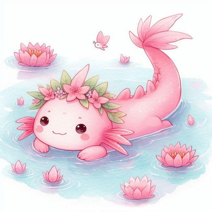 Axolotl | Diamond Painting