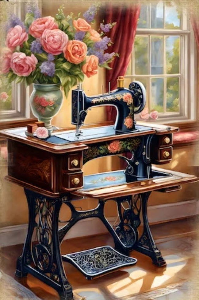 Sewing Machine | Diamond Painting